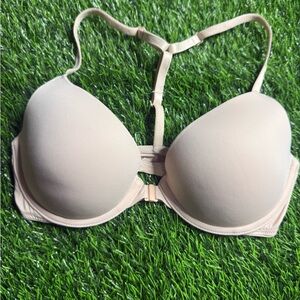 Pink Women's Beige T-Shirt Bra